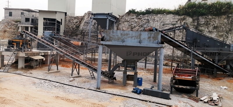 機(jī)制砂生產(chǎn)線全景二 機(jī)制砂生產(chǎn)線全景二